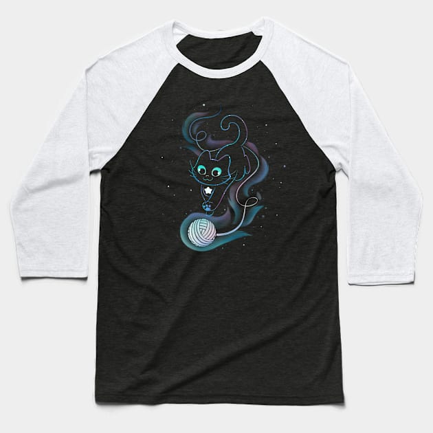 Catstellation Baseball T-Shirt by Starling